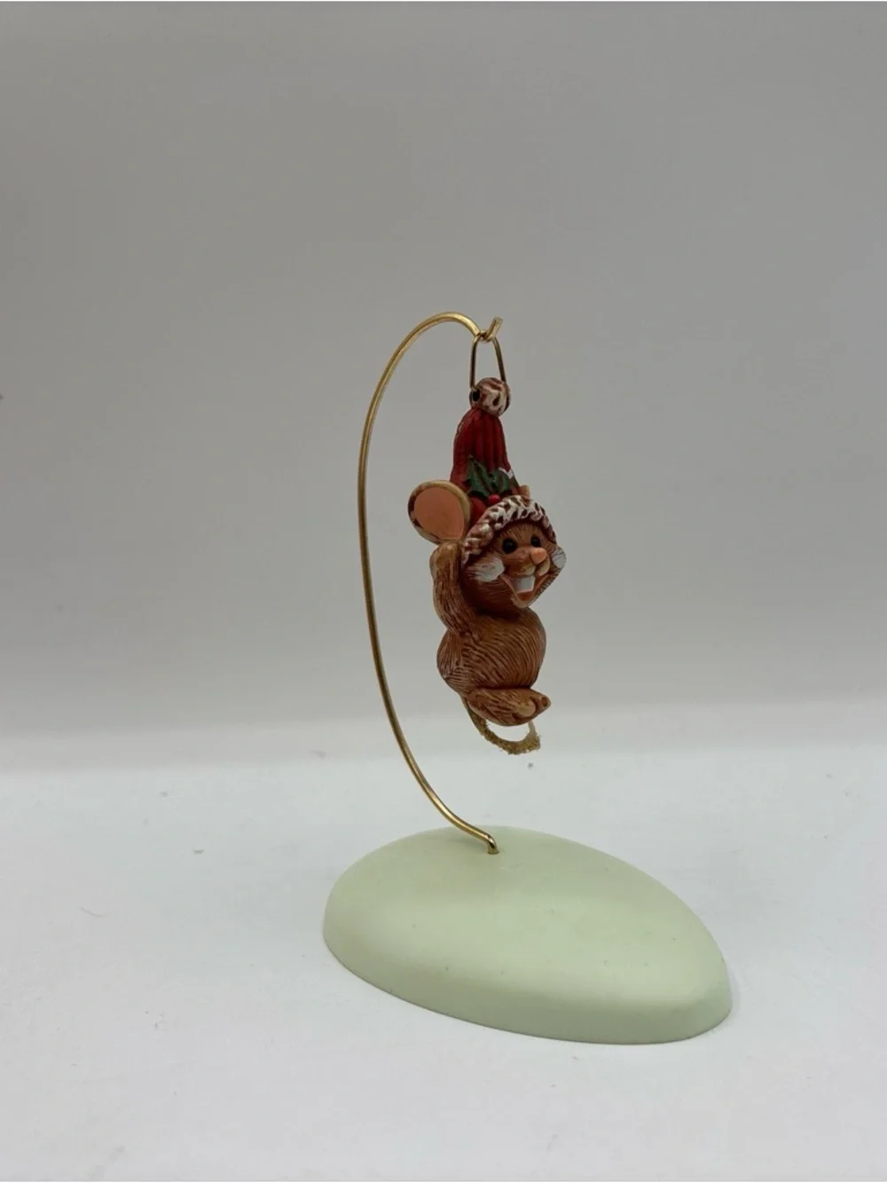 Hallmark Keepsake 1985 Vintage Merry Mouse‎ Handcrafted Ornament